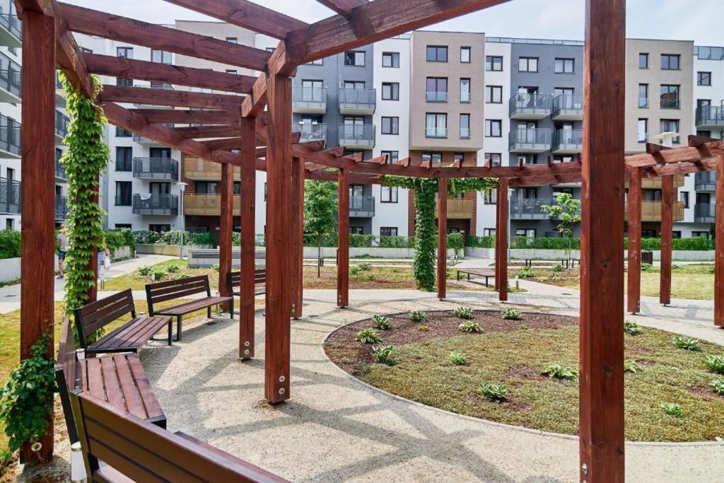 Green Terrace Centrum Apartment Wroclaw Ngoại thất bức ảnh